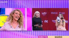 Una experta en comunicación no verbal analiza la rueda de prensa de Melody tras Eurovisión: “Lleva un nivel de enfado brutal”