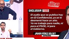 Javier Pérez Dolset, sobre los que le consideran ''fontanero del PSOE'': ''Es una cortina de humo para que no se sepa la verdad''