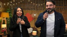 Un soltero afgano alemán y una soltera japo colombiana cantan por Karol G en ‘First Dates’: “No hemos dado una”