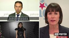 Ana Pontón, portavoz del BNG, denuncia las ''bochornosas'' imágenes de la despedida de Alfonso Villares: "Es algo muy grave"