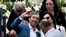 Las imágenes del primer encuentro público de Paloma Lago y Alfonso Villares