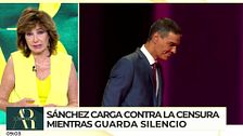 Ana Rosa Quintana, tras la actuación de Sánchez en su último acto público: "El silencio, también es una forma de censura"