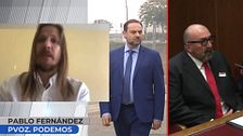 Pablo Fernández, portavoz de Podemos, desvela si va a seguir apoyando a Pedro Sánchez: "Estamos muy alejados"