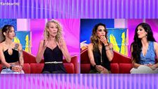 El análisis gestual del tenso encuentro entre Paola Olmedo y María 'La Jerezana' en 'Tardear': "Hay cero interacción física y verbal"