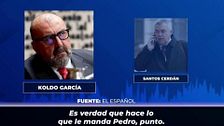 El audio de Koldo García donde afirma quien le da las directrices a Santos Cerdán: "Hace lo que le manda Pedro, punto"