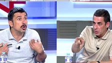 El gran desencuentro de Ramón Espinar con Antonio Naranjo en directo: "Yo solo rectifico tus mentiras"
