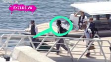 Las imágenes de Michelle Obama a solas con Steven Spielberg en su yate de lujo en Mallorca