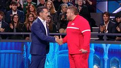 La reacción de Jesús Vázquez al ver a un participante sangrando tras realizar un reto