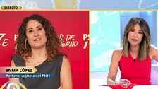 Emma López, portavoz del PSOE, sobre los implicados en el caso Cerdán: "Demostraron una capacidad en un momento y nos defraudaron en otro"