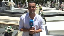 Así se encuentra el panteón donde reposan los restos de Carmen Sevilla: "Vemos mucha suciedad"
