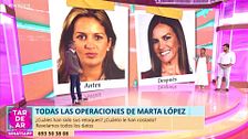 Analizamos todas las operaciones estéticas de Marta López: "También me cuido, no es todo cirugía"