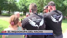Un okupa intenta agredir a una reportera de ‘En boca de todos’: “Vino directo hacia mí y le tuvieron que parar”