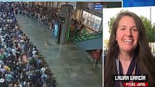 La portavoz de Jupol, sobre el caos vivido en el aeropuerto de Barajas: ''Aena multiplica los vuelos, pero no las infraestructuras''