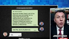 Bosch, sobre los secretos filtrados por el jefe de la Audiencia Nacional a Sánchez: "No es descartable que sea en un delito de revelación de secretos"