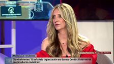 Claudia Montes lo cuenta todo en su primera vez en un plató: "Ábalos me dijo que Pedro Sánchez lo sabía"