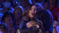 Chenoa aparece en 'La noche del Gran Show' para sorprender a su mayor fan