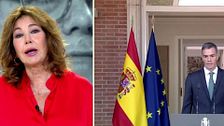 Ana Rosa, tras la entrevista de la exmujer de Ábalos: "Escándalos que se tratan de ocultar con una cortina de humo del embargo en diferido a Israel" armas a Israel: "Sánchez utiliza la política internacional para tapar sus problemas"