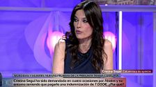 Cristina Seguí habla del motivo por el que ha tenido que pagar una indemnización de 7.000 euros a Ábalos