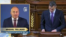Miguel Tellado, secretario general del PP: "Pedro Sánchez no quiere combatir la corrupción, quiere taparla"