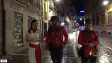 `Vamos a ver´ acompaña a un  Patrullaje en San Fermín: una noche de robos, peleas y detenciones