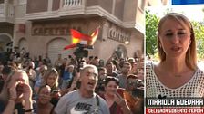 La delegada del Gobierno en Murcia hace balance de lo ocurrido en Torre Pacheco: ''Estamos preparados para lo que pueda suceder''