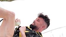 Diego, el único en caer con el globo intacto en la última prueba puntuable de 'Warrior Games': así ha sido su salto