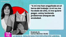 Sale a la luz la denuncia de una empleada de Carmen Martínez-Bordiú, que le acusa de explotación laboral: "Me debe 8.000 euros"