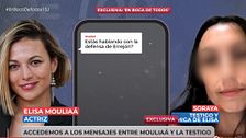 Exclusiva | Mensajes inéditos entre Elisa Mouliaá y su amiga Soraya: "No intentes inventar, las copas no las sirvió Errejón"