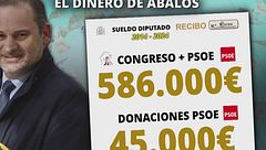 El sueldo y las donaciones del exministro José Luis Ábalos: 586.000 euros y 45.000 euros