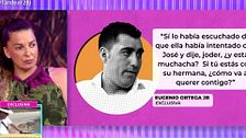 Exclusiva | La confesión de Eugenio Ortega Jr sobre la hermana de Michu: "Había escuchado que ella lo había intentado con José Fernando"