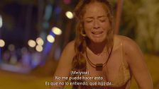 Así fue el tremendo estallido de Melyssa Pinto al ver las primeras imágenes de su novio Tom en la otra villa: Terminó abandonando la primera hoguera