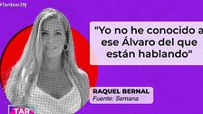Raquel Bernal reaparece y se pronuncia sobre la polémica que rodea a su ex Álvaro Muñoz Escassi: "No conozco a ese Álvaro del que hablan"