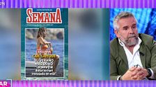 Las imágenes del verano más difícil de Cari Lapique tras perder a su marido y su hija en el mismo mes: "La pena se ha apoderado de ella"