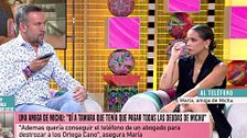 Una vecina de Arcos entra en directo y se posiciona con Gloria Camila: "Michu no quería saber nada de su madre y su hermana"