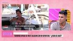 Kiko Jiménez se pronuncia tras ver las polémicas imágenes de Maite Galdeano en un barco