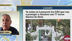 Pagar por trabajar: los trabajadores de seguridad de Pedro Sánchez en Lanzarote cobrarán 77 euros para comer y dormir