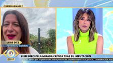 Leire Díez, tras su imputación: "No he recibido la notificación. Cuando llegue, la recurriré"