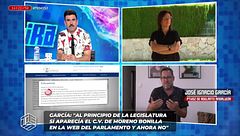 El portavoz de 'Adelante Andalucía' acusa a Juanma Moreno de mentir en su currículum: "Aparecen y desaparecen títulos"