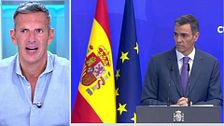 Joaquín Prat, tras la comparecencia de Sánchez: "Nos dibuja un escenario que parece que estoy en una nube de algodón"