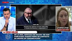 Letizia de la Hoz, abogada de Koldo García, tras la filtración de sus últimos audios: "Hay que poner freno a esto, es una barbaridad"