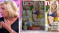 Carmen Borrego reacciona al posado de su hermana Terelu Campos: "Sigue gustando mucho a los hombres, pero no le da la gana estar con ninguno"