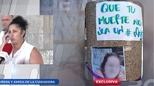 Una compañera de la mujer asesinada pide justicia