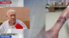 Un anciano de 88 años, víctima de una brutal agresión en Huelva: ''Solo pido poder sentarme en un banco tranquilo''
