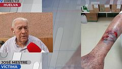 Un anciano de 88 años, víctima de una brutal agresión en Huelva: ''Solo pido poder sentarme en un banco tranquilo''
