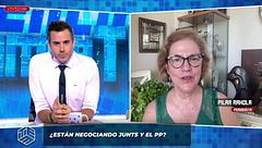 Pilar Rahola, sobre las posibles negociaciones entre Junts y el Partido Popular: "Junts tiene la capacidad de pactar a un lado y a otro"