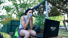 Las bonitas palabras entre Ale Fighter y su novio: "Cuando gane te lo voy a dedicar"