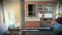 Las precarias condiciones del edificio en las que viven la madre y hermana de Michu: "Ha habido varios tiroteos"