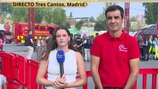 La causa por la que el incendio de Tres Cantos (Madrid) fue tan explosivo: "Corrió 6 kilómetros en apenas 40 minutos"
