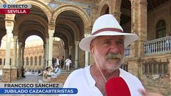 ‘En boca de todos’ acompaña a Francisco, el jubilado cazacarteristas, en su patrulla por Sevilla: “A uno lo tiré al río”