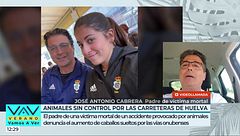 El llamamiento del padre de una joven fallecida tras colisionar con un mulo suelto: "Me temo que volverá a ocurrir"